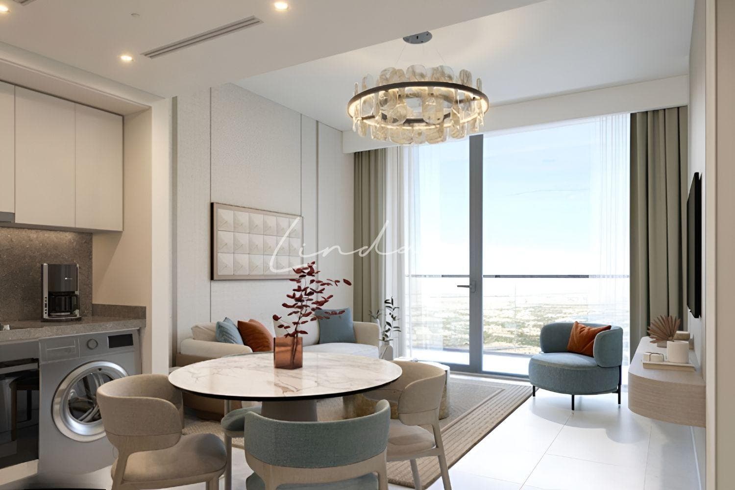 Studio | Lagoon View | Mid Floor | Modern | Bright