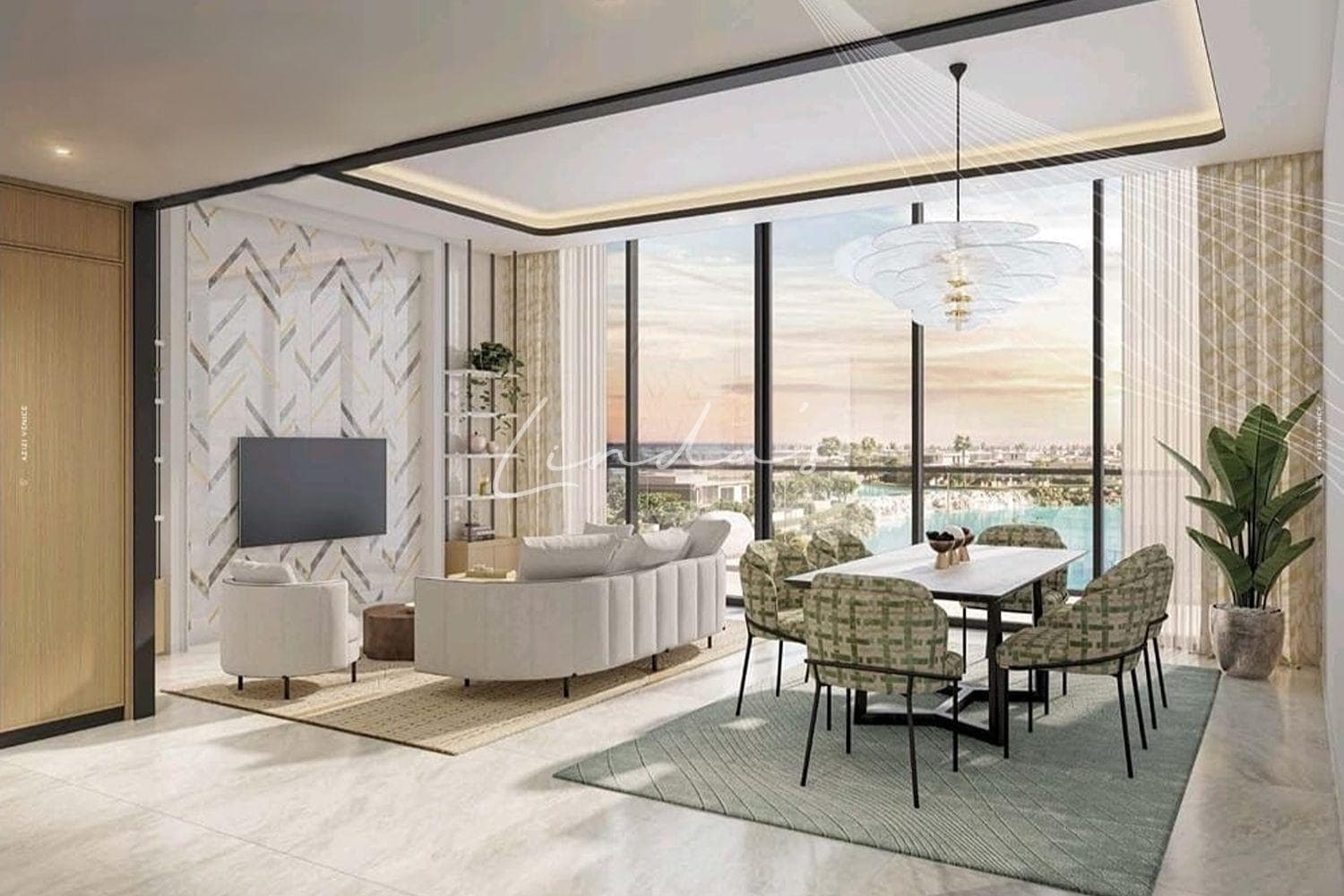Modern Apartment | Premium Amenities |Azizi Venice