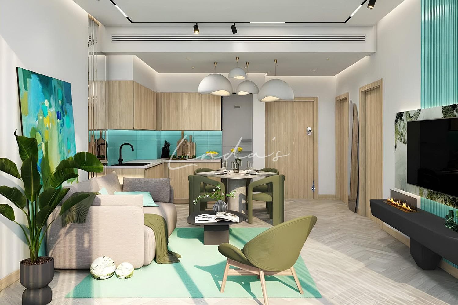 Bran New-Modern | Community View | Unfurnished