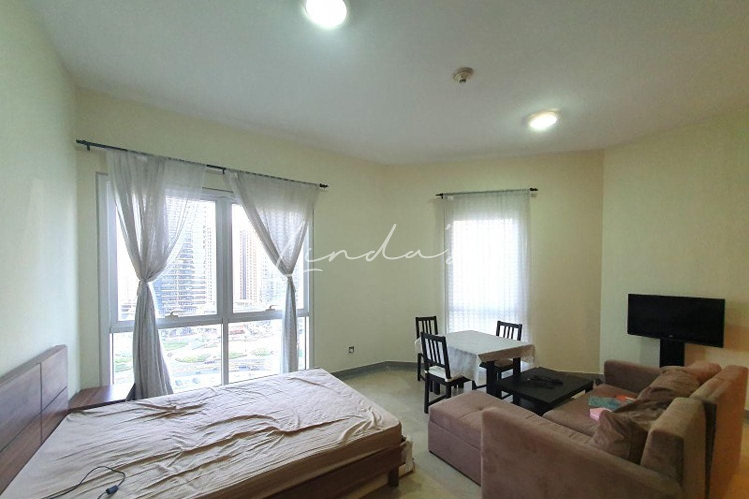 Skyline View | Furnished | Balcony
