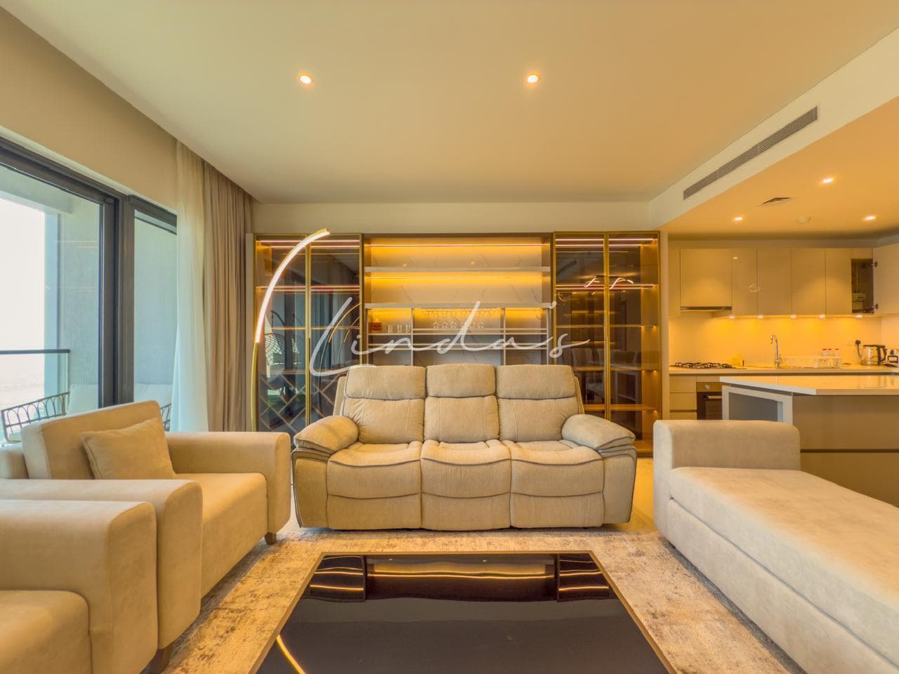 Luxury Furnished 2BR | 1 Month Free | 6 Cheques