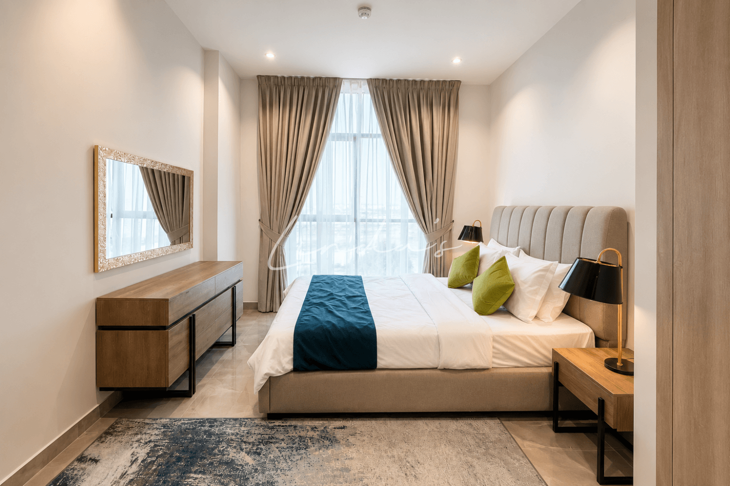 Furnished | Mid Floor | 1 Bedr | Modern Amenities