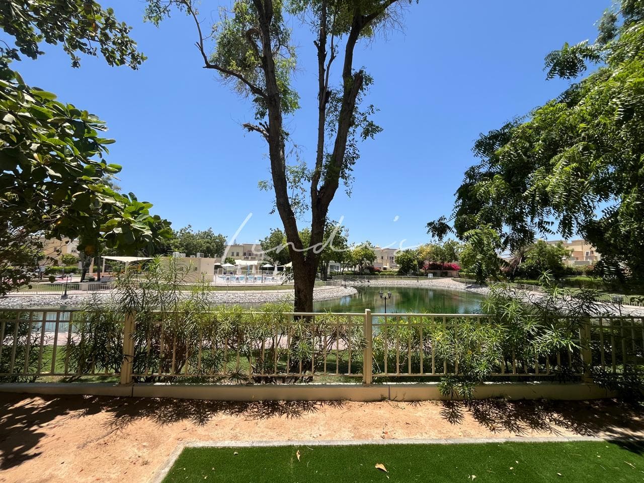 Lake and pool view|renovated| full bath downstairs
