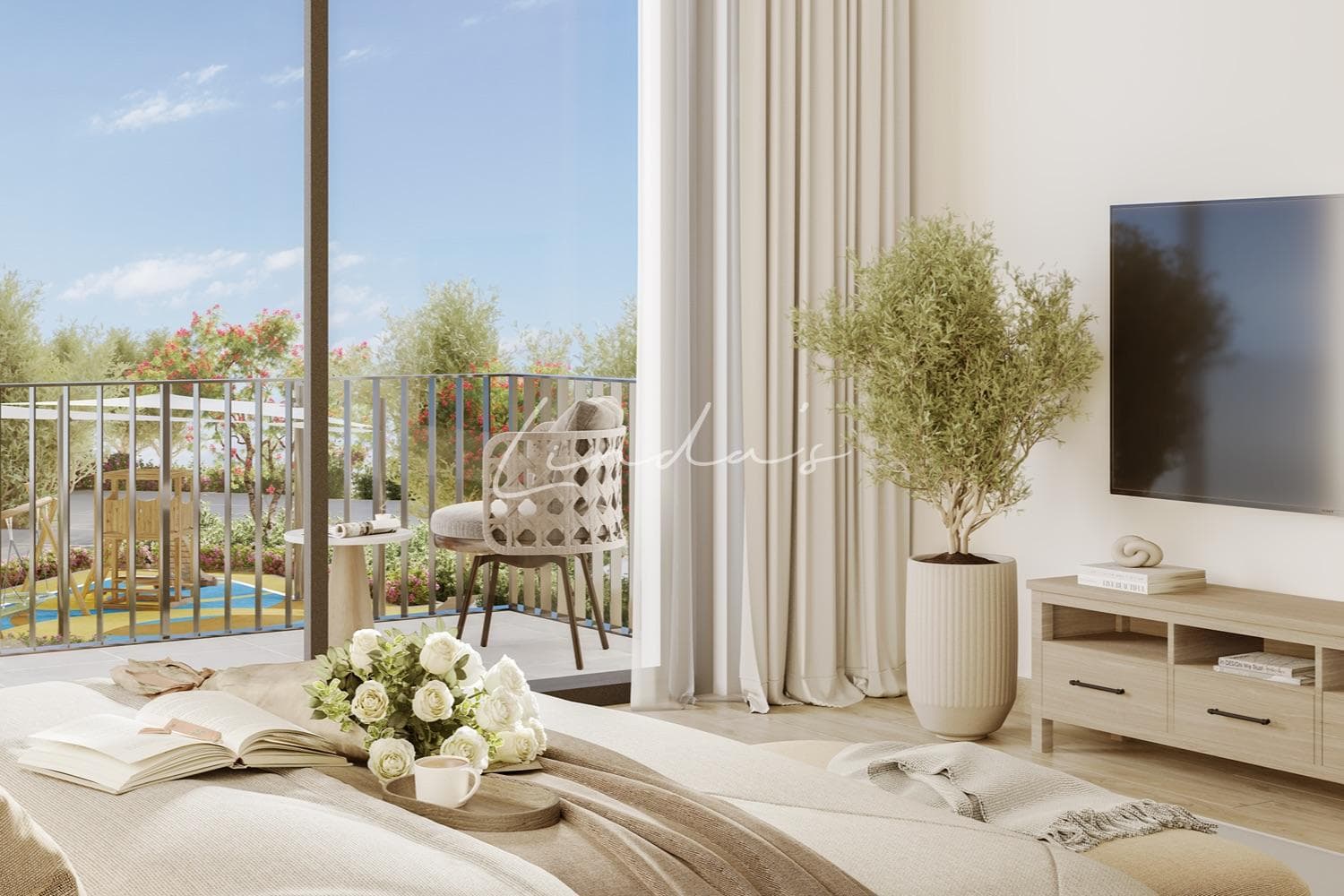Hight ROI | Pool view | Mid Floor | Large 2BR Apt
